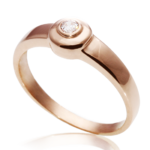 помолвочное кольцо классическое на заказ SGPP053